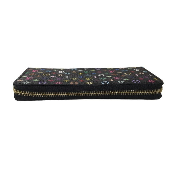 Louis Vuitton LOUIS VUITTON Long Wallet
 Round Zipper Monogram Multicolor Zippy Wallet Monogram Multicolor M60243 Noir Grenard LV
 [SS]
 【second hand】 