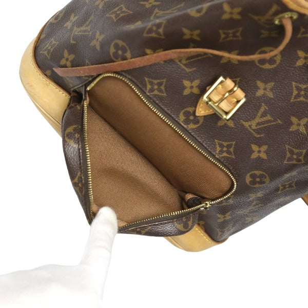 ルイヴィトン LOUIS VUITTON リュック・デイパック
 リュックサック モノグラム モンスリMM モノグラムキャンバス M51136 ブラウン LV
 【SS】
 【中古】