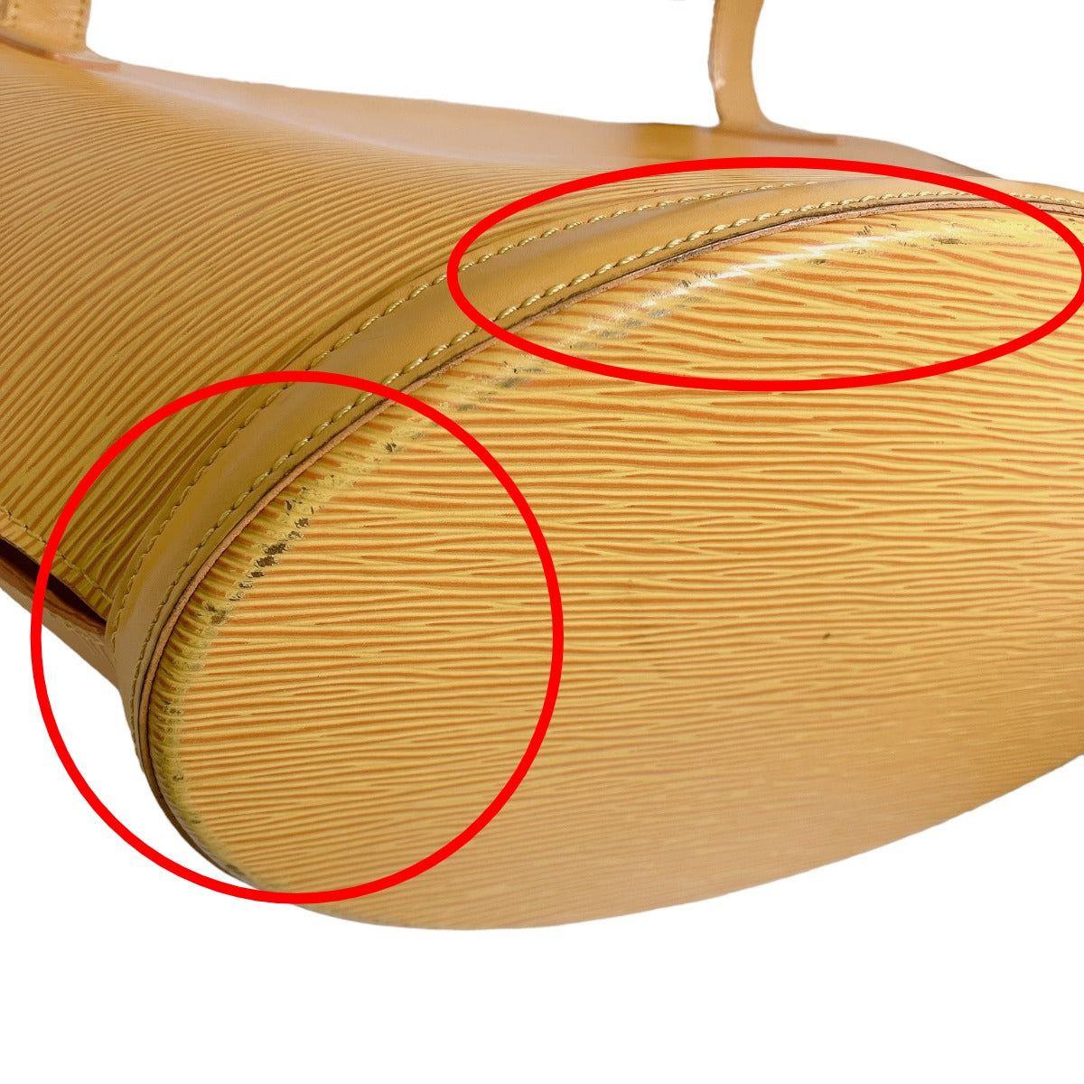 LOUIS VUITTON Tote Bag
 Epi Saint Jacques Bag Epi Leather M52269 Tassili Yellow LV
 [SS]
 【second hand】 