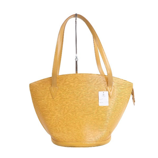 LOUIS VUITTON Tote Bag
 Epi Saint Jacques Bag Epi Leather M52269 Tassili Yellow LV
 [SS]
 【second hand】 