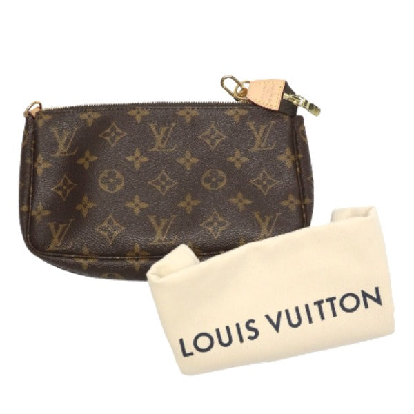 Louis Vuitton LOUIS VUITTON pouch
 Pochette Monogram Accessoires Monogram Canvas M40712 LV
 [SS]
 【second hand】 