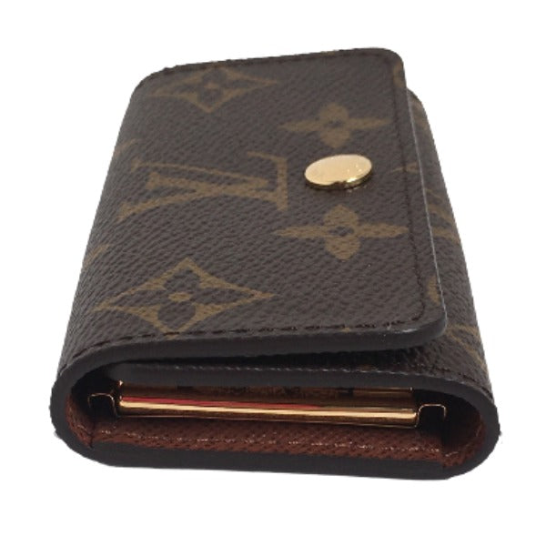 LOUIS VUITTON Key Case
 Monogram Multicle 4 for 4 bottles, Monogram Canvas M69517, Brown, LV
 【second hand】 