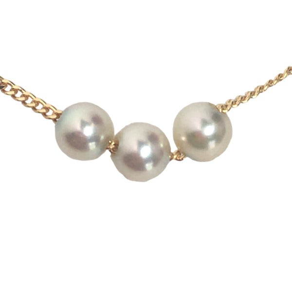 necklace
 Freshwater Pearl K18 K18 Gold Necklace Gold [SS]
 【second hand】 