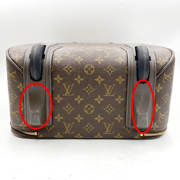 ルイヴィトン LOUIS VUITTON キャリーバッグ
 キャスター付き旅行かばん モノグラム ペガス45 モノグラムキャンバス M23293 ブラウン LV
 【SS】
 【中古】