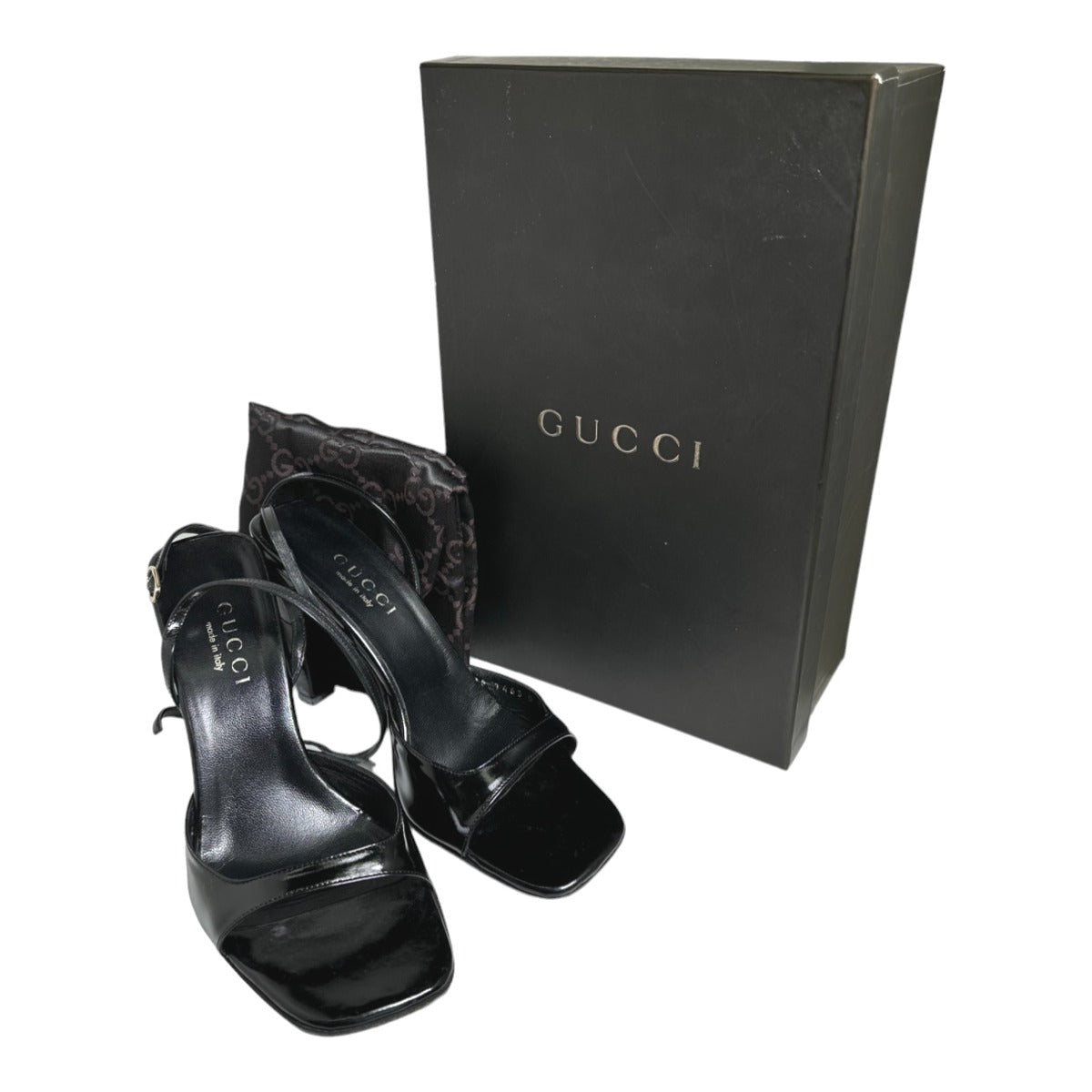 GUCCI Sandals
 
Sandals Patent #36C 23cm Not specified Black [SS]
 【second hand】 