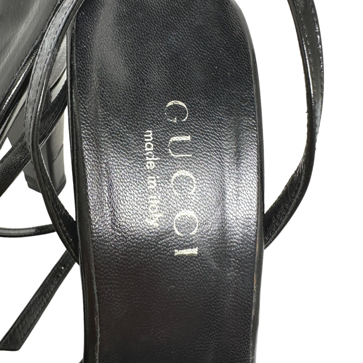 GUCCI Sandals
 
Sandals Patent #36C 23cm Not specified Black [SS]
 【second hand】 