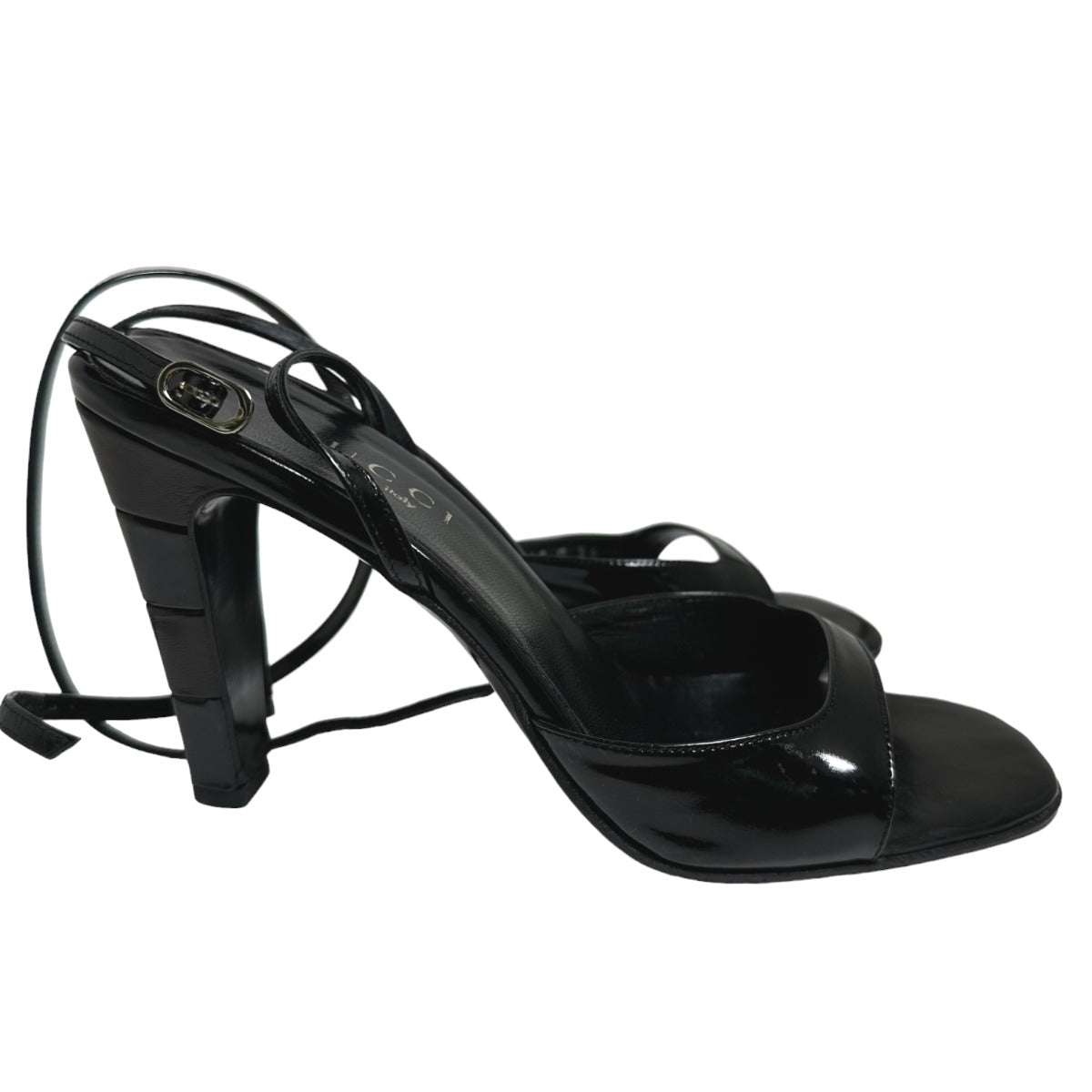 GUCCI Sandals
 
Sandals Patent #36C 23cm Not specified Black [SS]
 【second hand】 