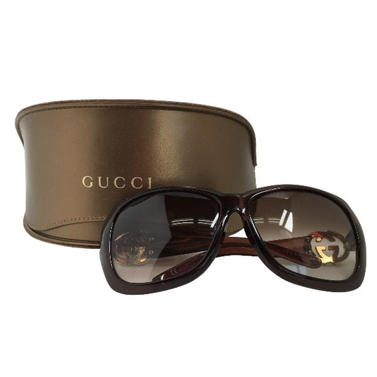 GUCCI Sunglasses
 Sunglasses 60□14 120 87E02 Not specified GG3044 Brown [SS]
 【second hand】 