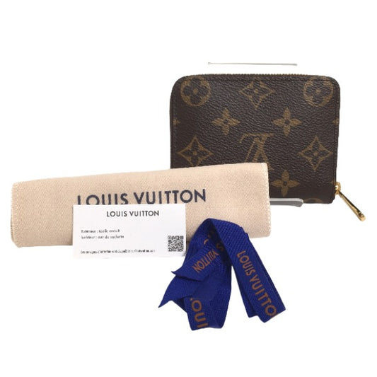 LOUIS VUITTON coin case
 Coin Case Monogram Zippy Coin Purse Monogram Canvas M60067 Brown LV
 【second hand】 