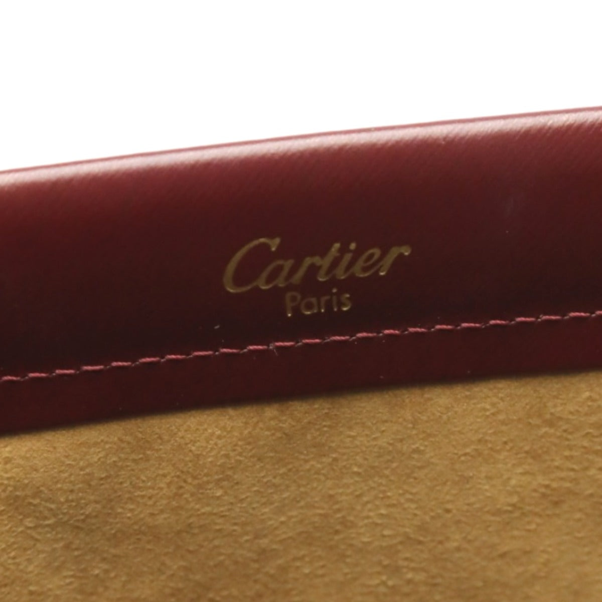 カルティエ CARTIER ハンドバッグ
 ハンドバッグ トリニティ カーフ ボルドー 【SS】
 【中古】