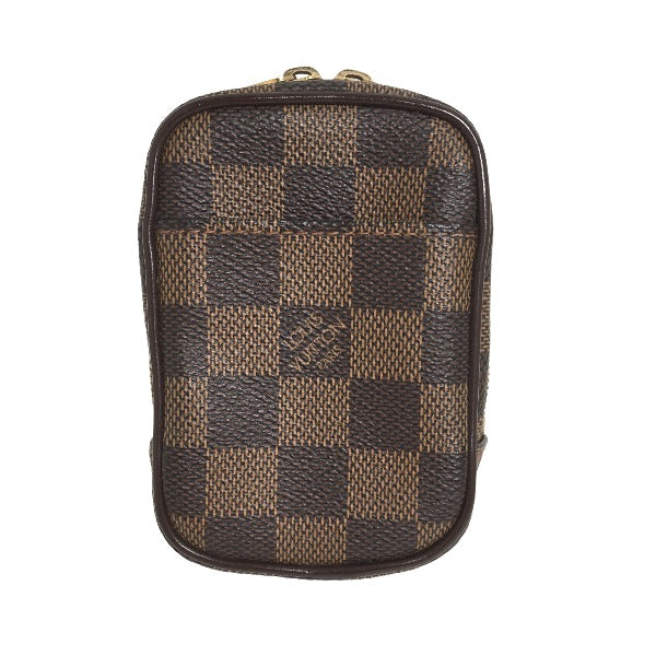 Louis Vuitton LOUIS VUITTON pouch
 Damier Etui Okapi PM Pouch Damier Canvas N61738 Brown LV
 [SS]
 【second hand】 