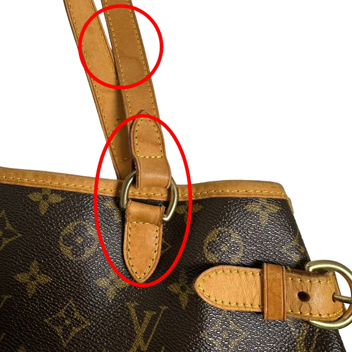 LOUIS VUITTON Tote Bag
 Bag Monogram Batignolles Horizontal Monogram Canvas M51154 Brown LV
 [SS]
 【second hand】