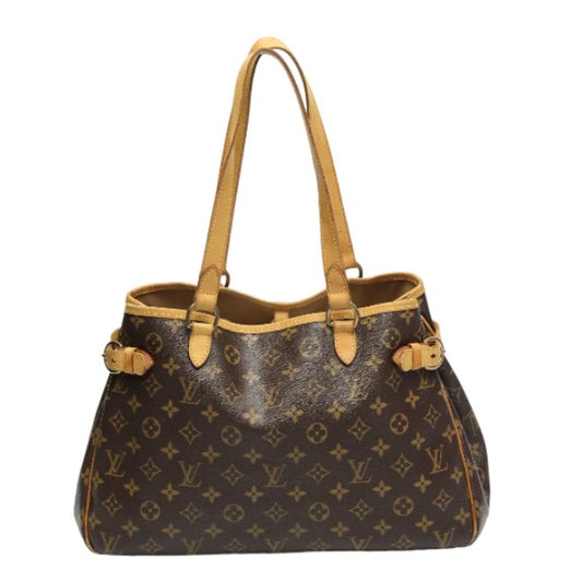 LOUIS VUITTON Tote Bag
 Bag Monogram Batignolles Horizontal Monogram Canvas M51154 Brown LV
 [SS]
 【second hand】