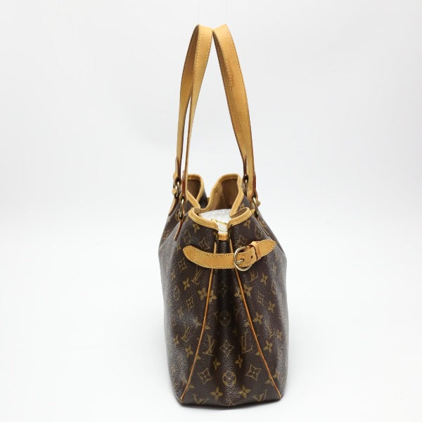 LOUIS VUITTON Tote Bag
 Bag Monogram Batignolles Horizontal Monogram Canvas M51154 Brown LV
 [SS]
 【second hand】