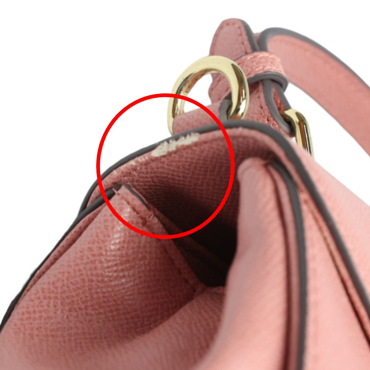 Samantha Thavasa Handbags
 2WAY bag shoulder bag leather pink [SS]
 【second hand】 