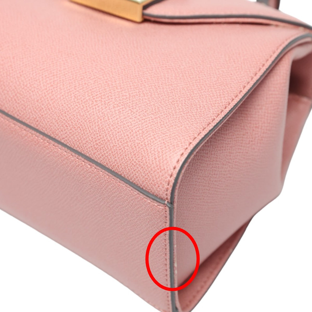 Samantha Thavasa Handbags
 2WAY bag shoulder bag leather pink [SS]
 【second hand】 
