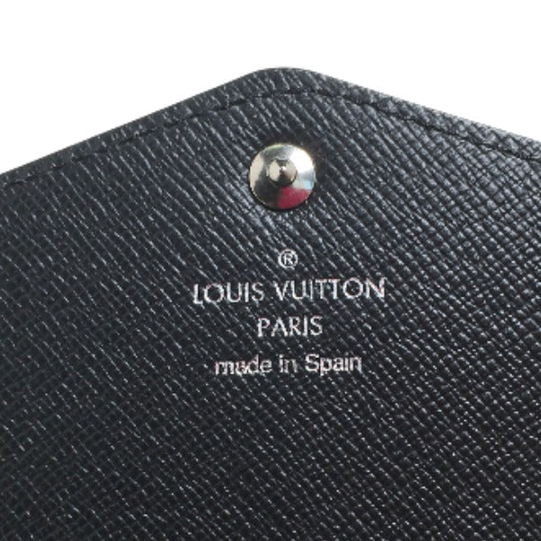 Louis Vuitton LOUIS VUITTON Long Wallet
 Epi Long Wallet Portefeuille Sarah Epi Leather M60582 Noir LV
 [SS]
 【second hand】