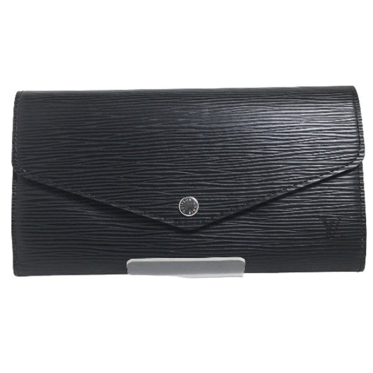 Louis Vuitton LOUIS VUITTON Long Wallet
 Epi Long Wallet Portefeuille Sarah Epi Leather M60582 Noir LV
 [SS]
 【second hand】