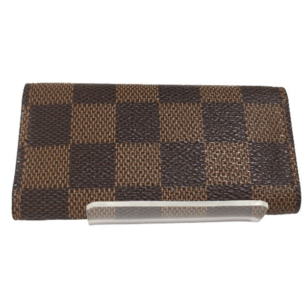 LOUIS VUITTON Key Case
 Damier Multicle 4 Key Case for 4 Keys, Damier Canvas N62631, Brown, LV
 [SS]
 【second hand】 