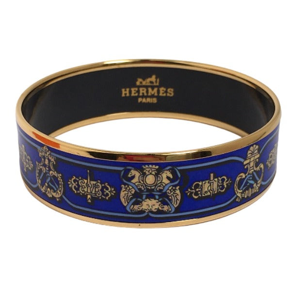 エルメス HERMES バングル
 バングル GP エマイユ  ブルー 【SS】
 【中古】