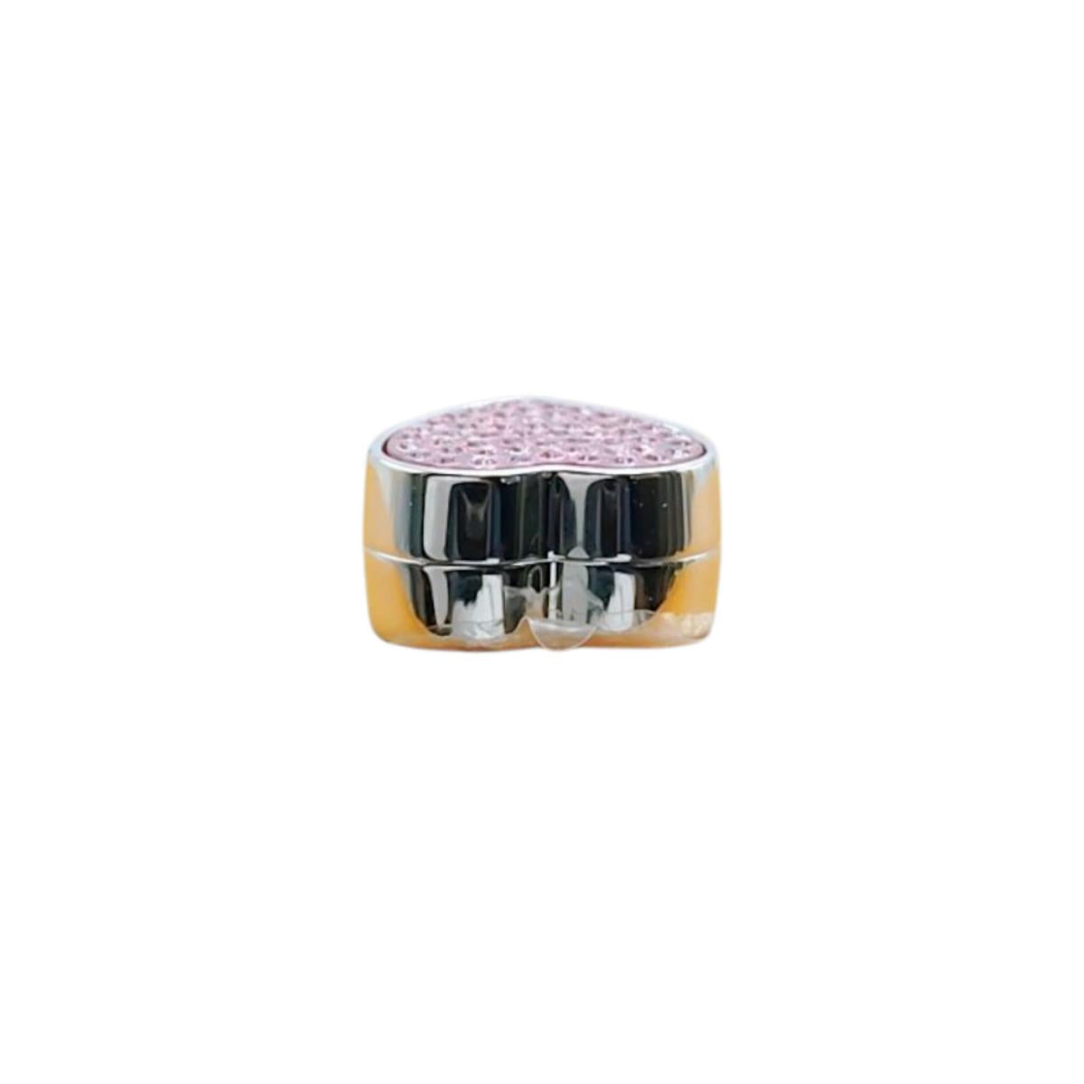 スワロフスキー SWAROVSKI PC周辺機器
 USBメモリ 4GB ハートネックレス ピンク 【SS】
 【中古】