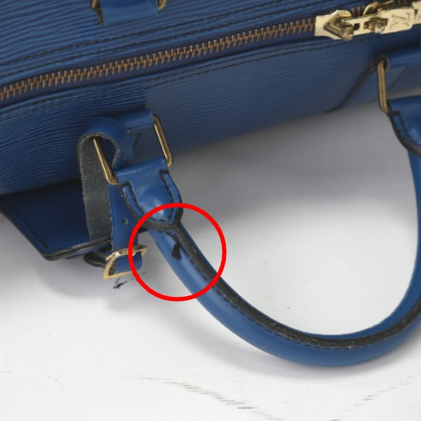 Louis Vuitton Boston Bag
 Epi Keepall 50 Travel Bag in Epi Leather M42965 Toledo Blue LV
 [SS]
 【second hand】 