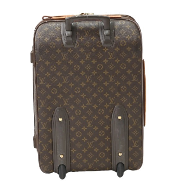 ルイヴィトン LOUIS VUITTON キャリーバッグ
 キャスター付き旅行かばん モノグラム ペガス55  モノグラムキャンバス M23294 ブラウン LV
 【SS】
 【中古】