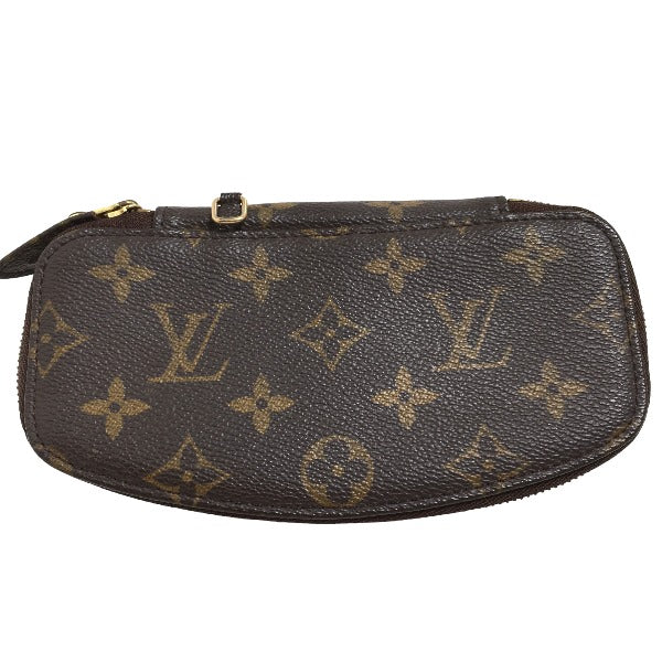 ルイヴィトン LOUIS VUITTON ポーチ
 ジュエリーボックス モノグラム ポッシュモンテカルロ モノグラムキャンバス M47352 ブラウン LV
 【SS】
 【中古】