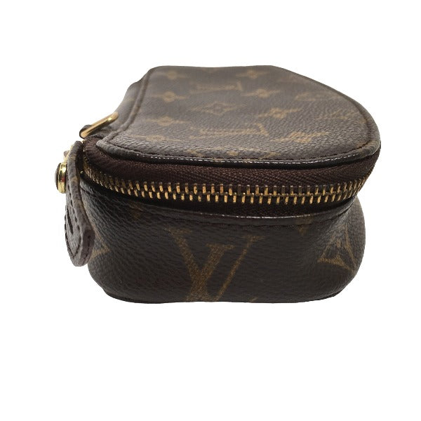 ルイヴィトン LOUIS VUITTON ポーチ
 ジュエリーボックス モノグラム ポッシュモンテカルロ モノグラムキャンバス M47352 ブラウン LV
 【SS】
 【中古】