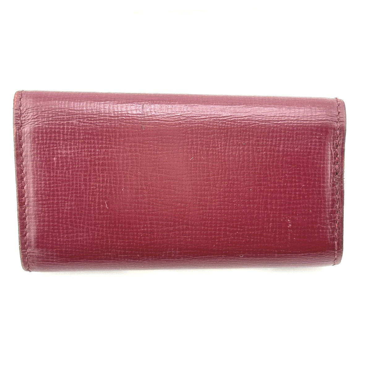 カルティエ CARTIER キーケース
 キーホルダー マスト カーフ 4P カーフ L3000062 ボルドー 【SS】
 【中古】