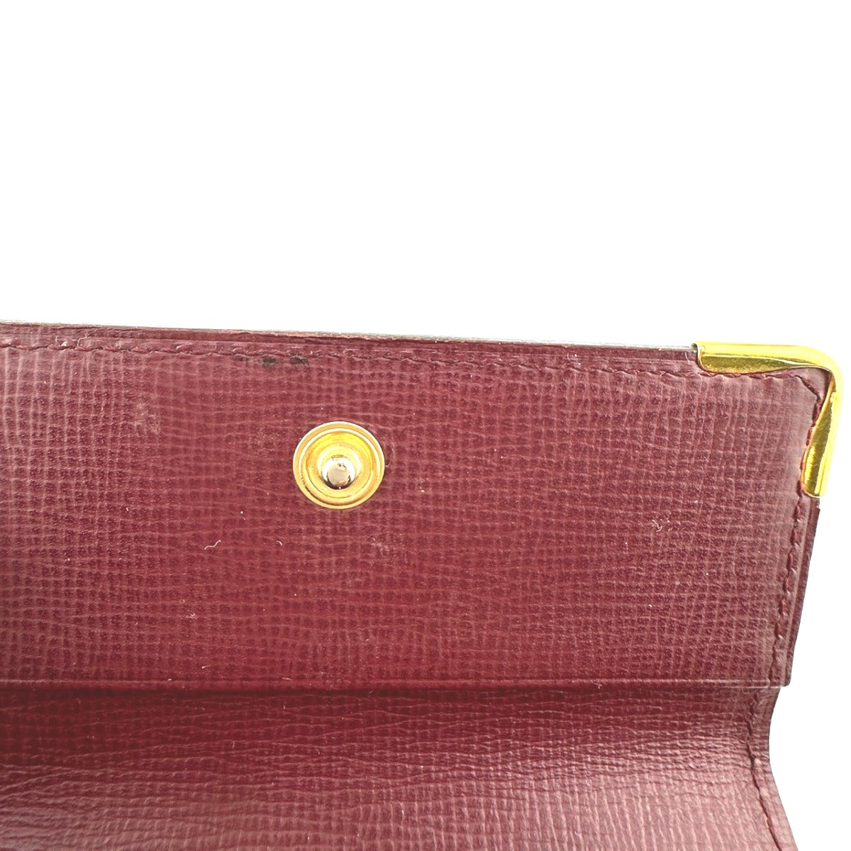 カルティエ CARTIER キーケース
 キーホルダー マスト カーフ 4P カーフ L3000062 ボルドー 【SS】
 【中古】