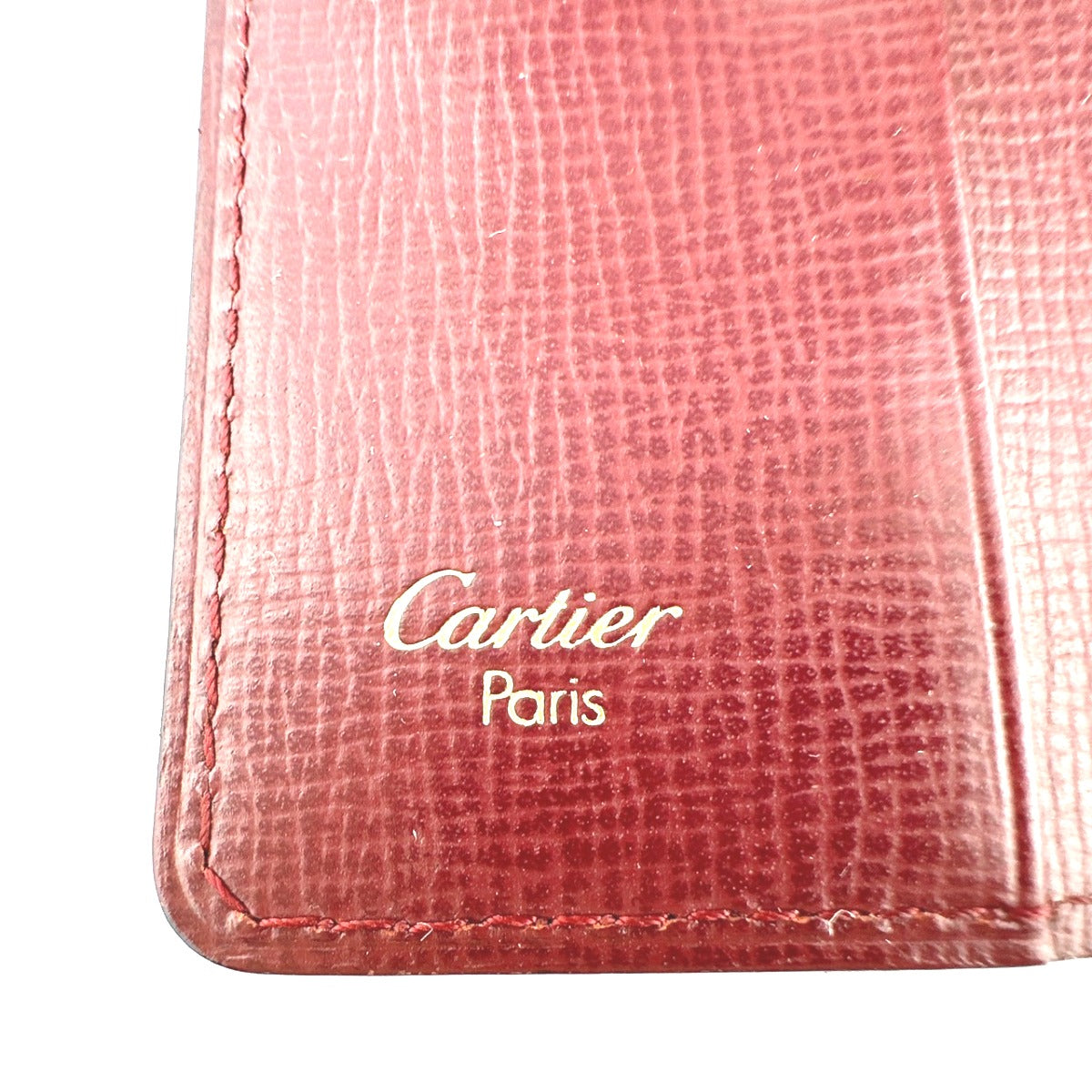 カルティエ CARTIER キーケース
 キーホルダー マスト カーフ 4P カーフ L3000062 ボルドー 【SS】
 【中古】