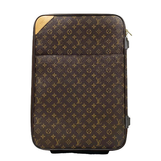 LOUIS VUITTON Carry Bag
 Wheeled Travel Bag Monogram Pegasus 55 Monogram Canvas M23294 Brown LV
 [SS]
 【second hand】 