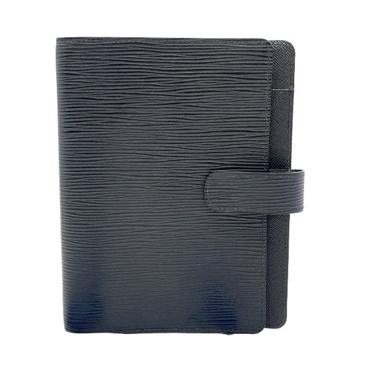 Louis Vuitton LOUIS VUITTON Notebook Cover
 Epi Agenda MM Diary Case, Epi Leather R20202 Noir LV
 [SS]
 
【second hand】 