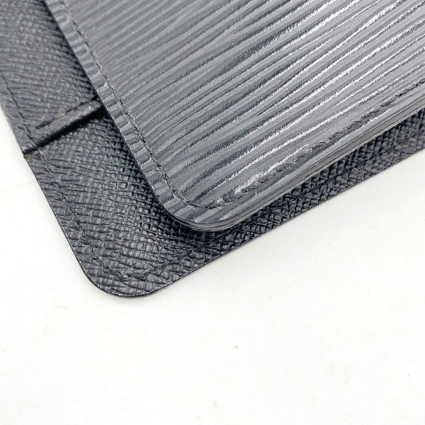 Louis Vuitton LOUIS VUITTON Notebook Cover
 Epi Agenda MM Diary Case, Epi Leather R20202 Noir LV
 [SS]
 
【second hand】 