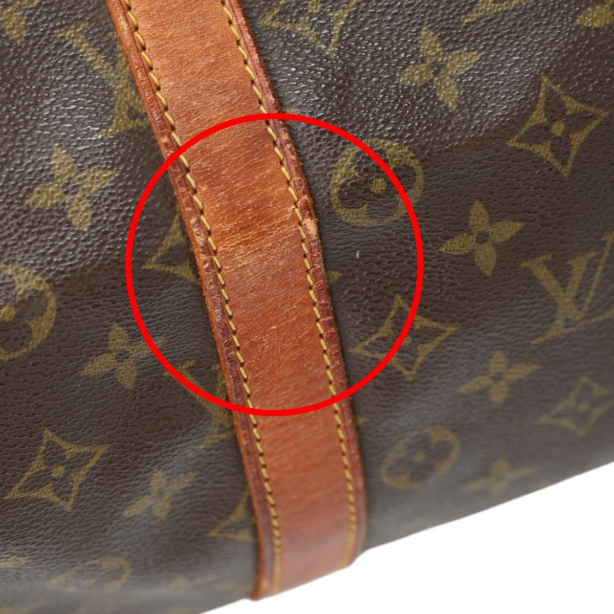 Louis Vuitton Boston Bag
 Travel bag Monogram Keepall 55 Monogram canvas M41424 Brown LV
 [SS]
 【second hand】 