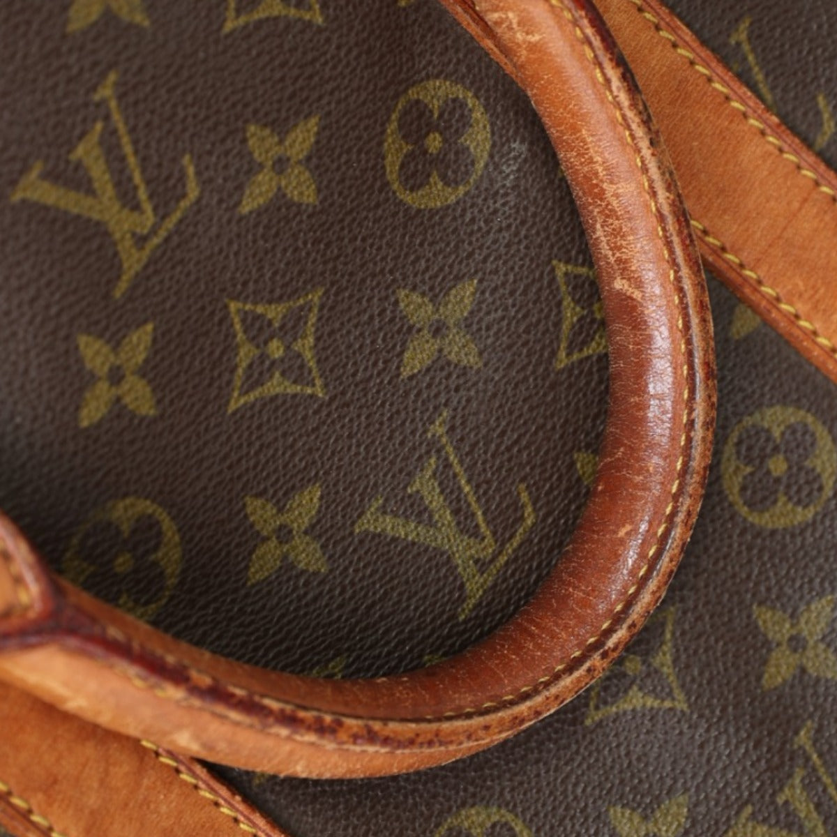 Louis Vuitton Boston Bag
 Travel bag Monogram Keepall 55 Monogram canvas M41424 Brown LV
 [SS]
 【second hand】 