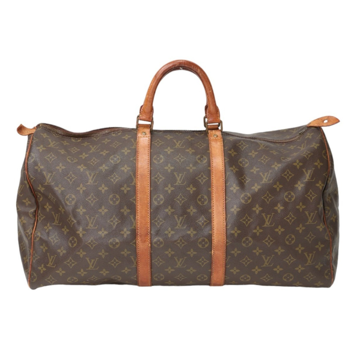 Louis Vuitton Boston Bag
 Travel bag Monogram Keepall 55 Monogram canvas M41424 Brown LV
 [SS]
 【second hand】 