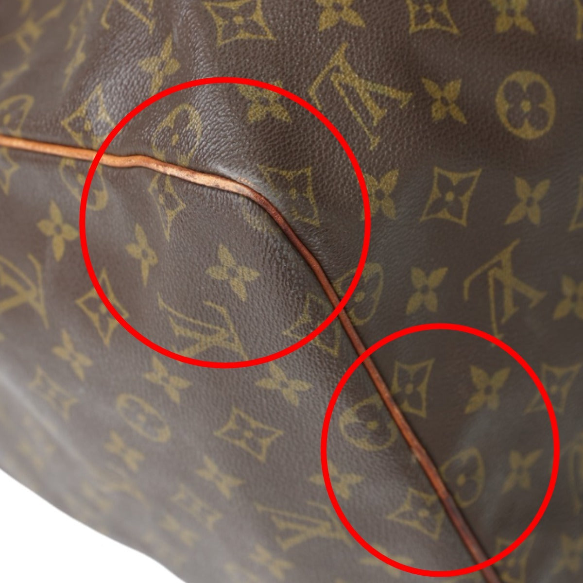 Louis Vuitton Boston Bag
 Travel bag Monogram Keepall 55 Monogram canvas M41424 Brown LV
 [SS]
 【second hand】 