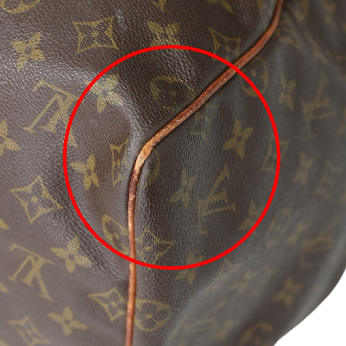 Louis Vuitton Boston Bag
 Travel bag Monogram Keepall 55 Monogram canvas M41424 Brown LV
 [SS]
 【second hand】 