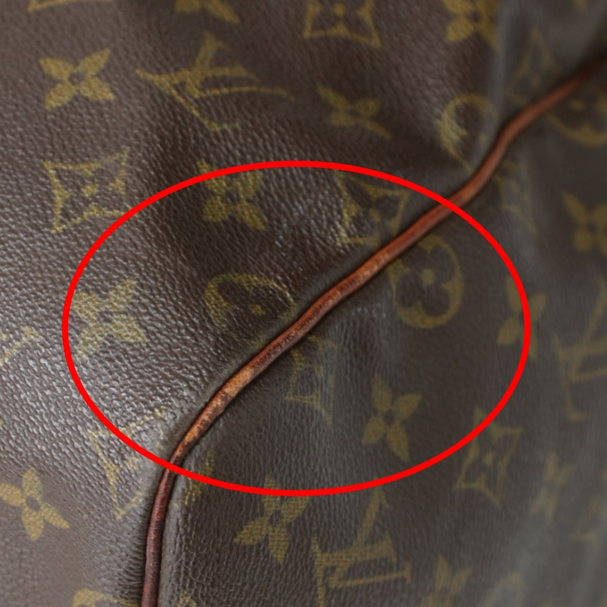 Louis Vuitton Boston Bag
 Travel bag Monogram Keepall 55 Monogram canvas M41424 Brown LV
 [SS]
 【second hand】 