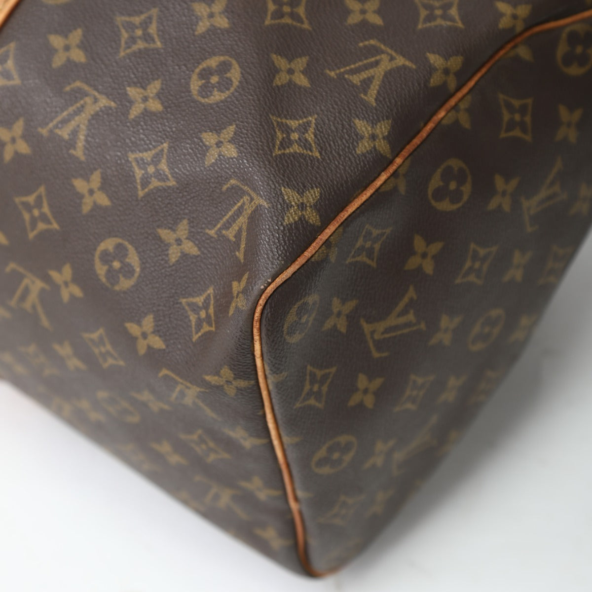 ルイヴィトン LOUIS VUITTON ボストンバッグ
 キーポル45 モノグラム 旅行バッグ モノグラムキャンバス M41428 ブラウン LV
 【SS】
 【中古】