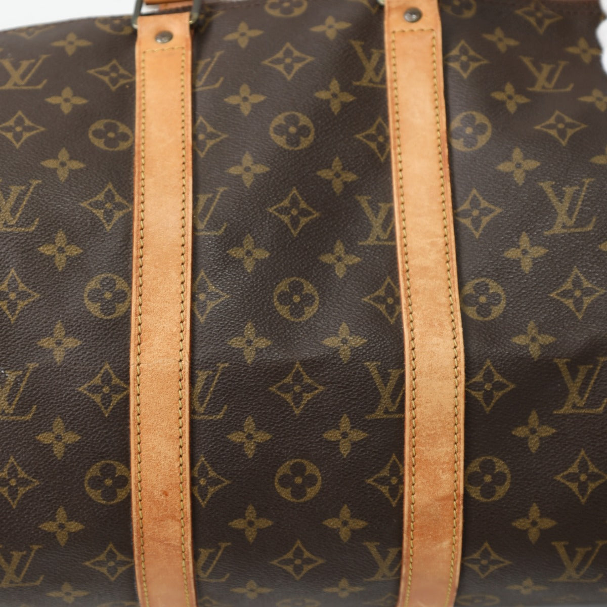 ルイヴィトン LOUIS VUITTON ボストンバッグ
 キーポル45 モノグラム 旅行バッグ モノグラムキャンバス M41428 ブラウン LV
 【SS】
 【中古】