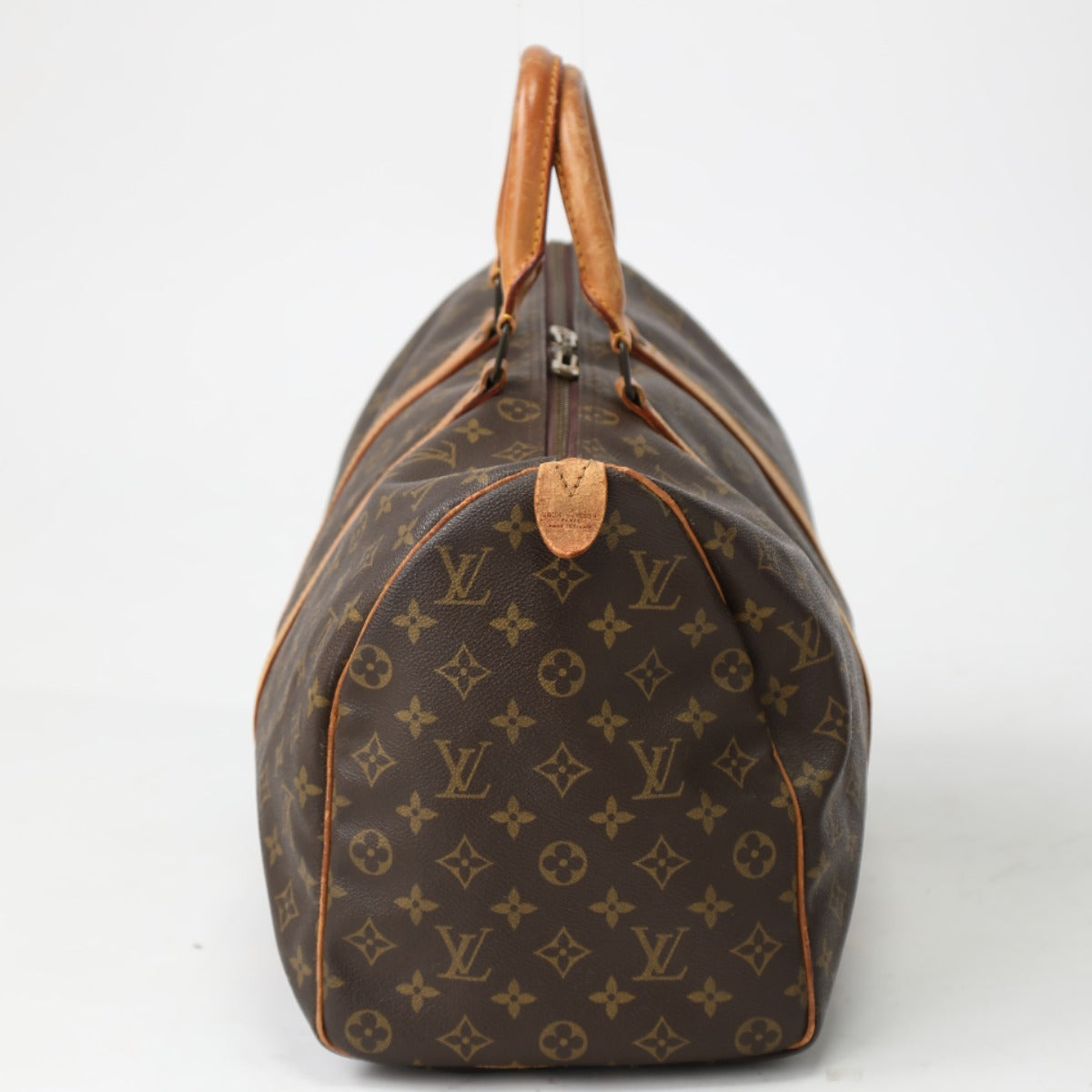 ルイヴィトン LOUIS VUITTON ボストンバッグ
 キーポル45 モノグラム 旅行バッグ モノグラムキャンバス M41428 ブラウン LV
 【SS】
 【中古】