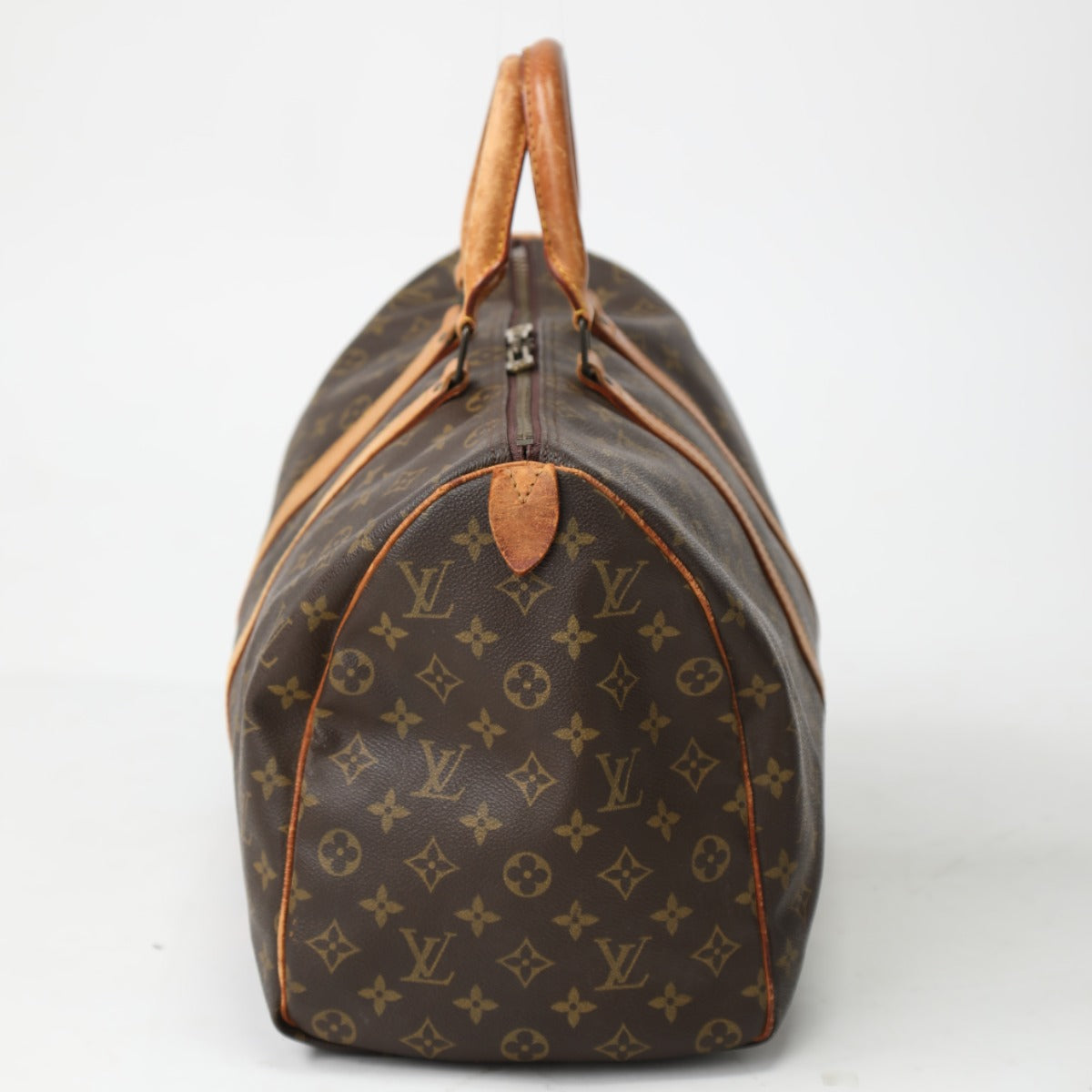 ルイヴィトン LOUIS VUITTON ボストンバッグ
 キーポル45 モノグラム 旅行バッグ モノグラムキャンバス M41428 ブラウン LV
 【SS】
 【中古】