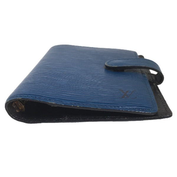 Louis Vuitton LOUIS VUITTON Notebook Cover
 Epi Agenda PM Notebook Cover, Epi Leather R20055, Toledo Blue, LV
 [SS]
 【second hand】 