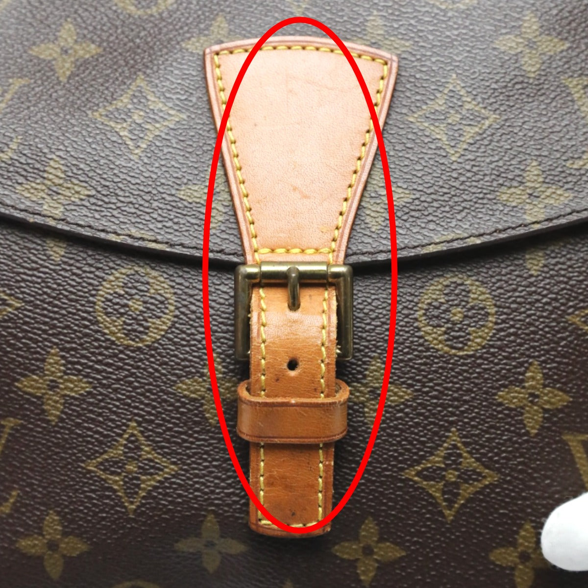 ルイヴィトン LOUIS VUITTON ショルダーバッグ
 ショルダーバッグ モノグラム ジュヌフィーユ モノグラムキャンバス M51227 ブラウン LV
 【SS】
 【中古】