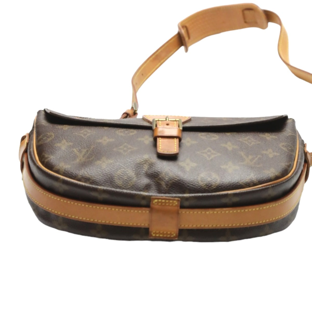 ルイヴィトン LOUIS VUITTON ショルダーバッグ
 ショルダーバッグ モノグラム ジュヌフィーユ モノグラムキャンバス M51227 ブラウン LV
 【SS】
 【中古】