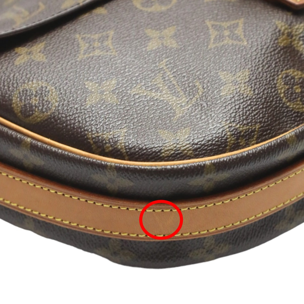 ルイヴィトン LOUIS VUITTON ショルダーバッグ
 ショルダーバッグ モノグラム ジュヌフィーユ モノグラムキャンバス M51227 ブラウン LV
 【SS】
 【中古】