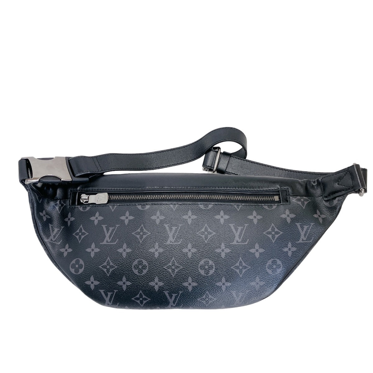 Louis Vuitton LOUIS VUITTON Body Bag
 Body Bag Monogram Eclipse Canvas Discovery Bum Bag Monogram Canvas M46035 Black LV
 [SS]
 【second hand】 